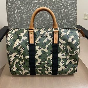 Louis Vuitton Monogramouflage Speedy 35